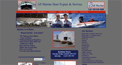 Desktop Screenshot of allmarinerepairservice.com